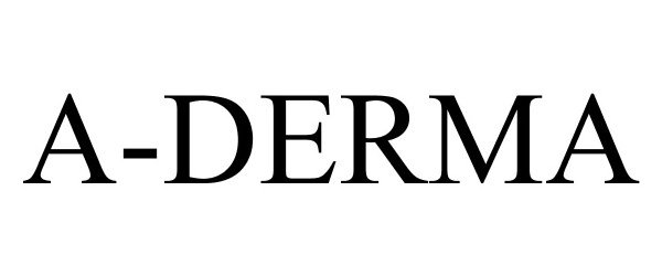 Trademark Logo A-DERMA