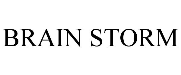 Trademark Logo BRAIN STORM