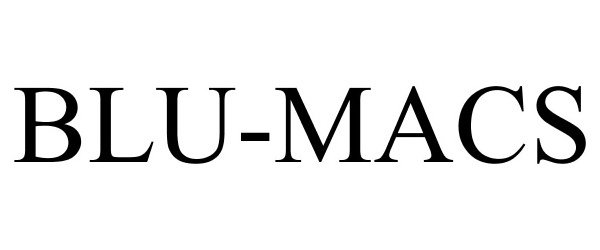 Trademark Logo BLU-MACS