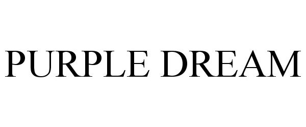 Trademark Logo PURPLE DREAM