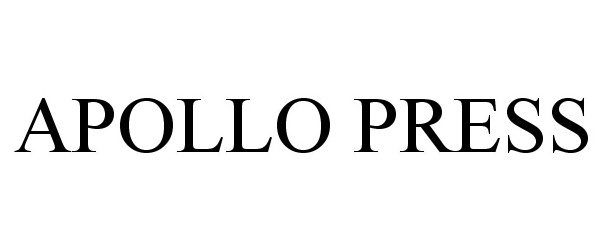  APOLLO PRESS