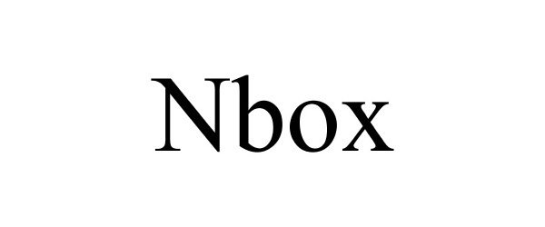 Trademark Logo NBOX