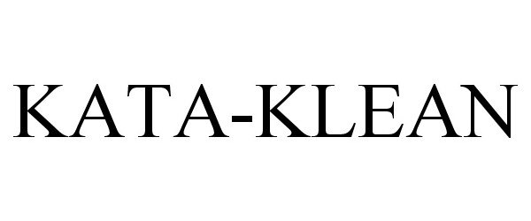 Trademark Logo KATA-KLEAN