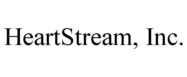  HEARTSTREAM, INC.