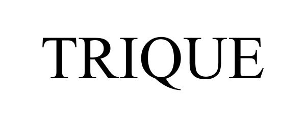 Trademark Logo TRIQUE