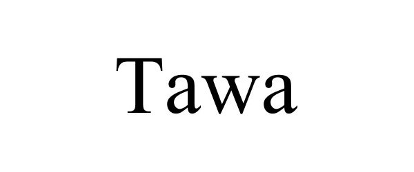 Trademark Logo TAWA