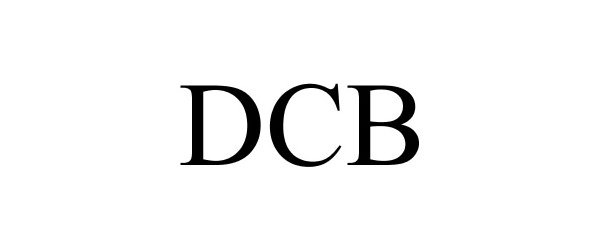 Trademark Logo DCB