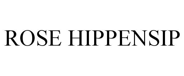  ROSE HIPPENSIP