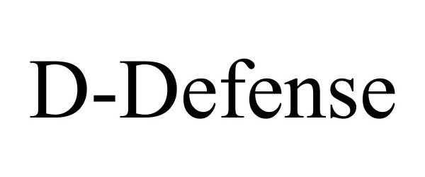  D-DEFENSE