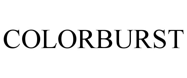 Trademark Logo COLORBURST