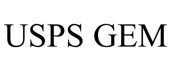 Trademark Logo USPS GEM