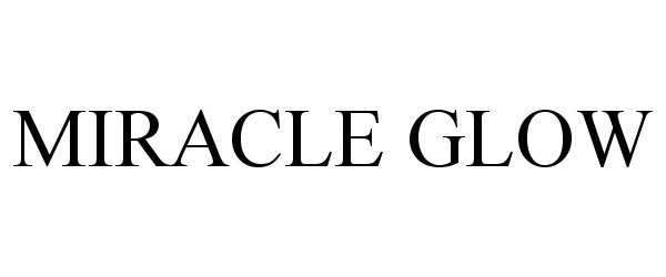 Trademark Logo MIRACLE GLOW