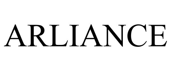 Trademark Logo ARLIANCE