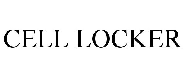 Trademark Logo CELL LOCKER