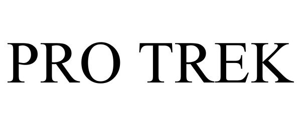 Trademark Logo PRO TREK
