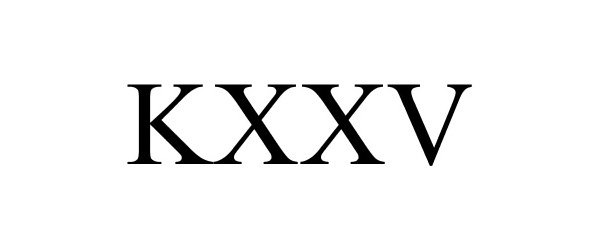 Trademark Logo KXXV