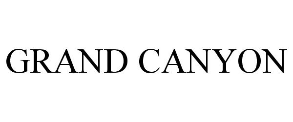 Trademark Logo GRAND CANYON