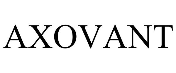 Trademark Logo AXOVANT