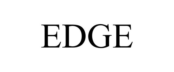 Trademark Logo EDGE