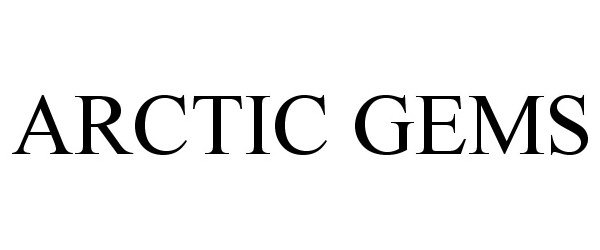Trademark Logo ARCTIC GEMS