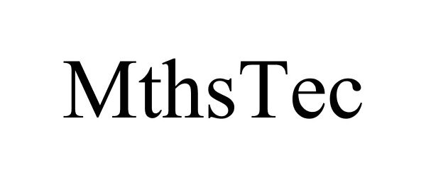 Trademark Logo MTHSTEC