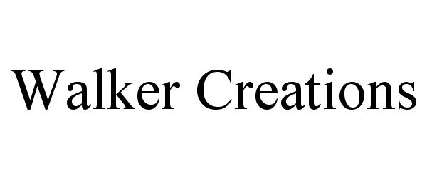  WALKER CREATIONS