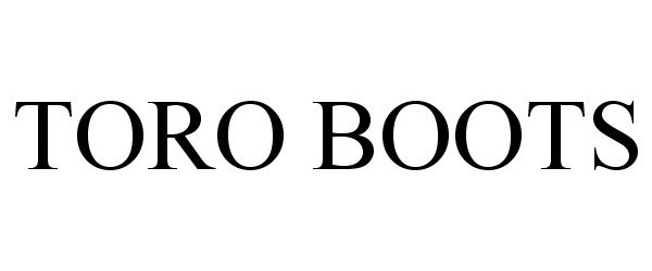  TORO BOOTS
