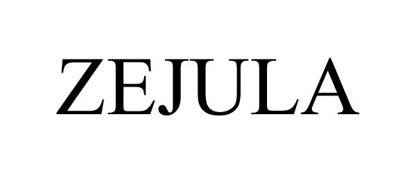 Trademark Logo ZEJULA