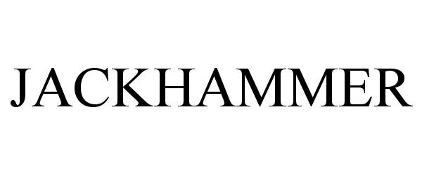 Trademark Logo JACKHAMMER