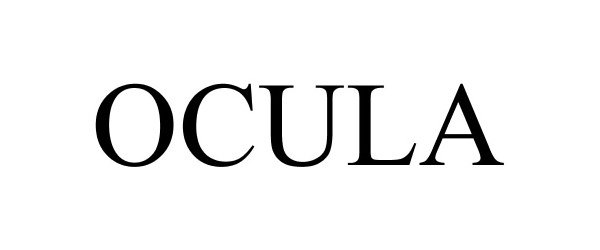 Trademark Logo OCULA