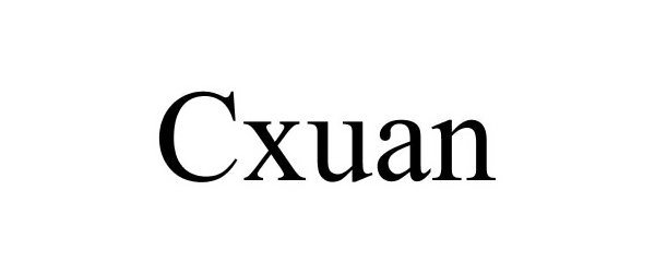 Trademark Logo CXUAN