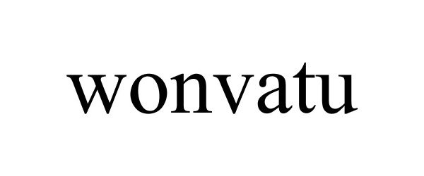 Trademark Logo WONVATU