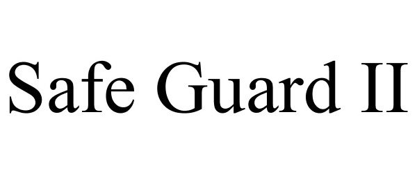 Trademark Logo SAFE GUARD II