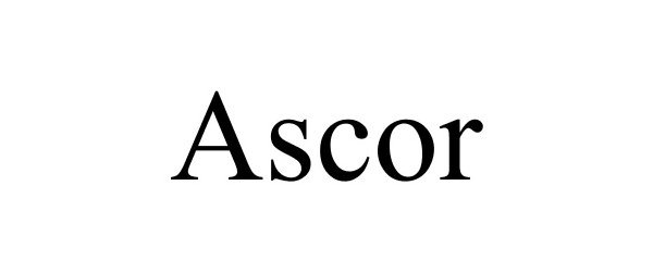 Trademark Logo ASCOR