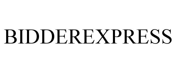 Trademark Logo BIDDEREXPRESS