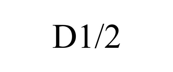 Trademark Logo D1/2