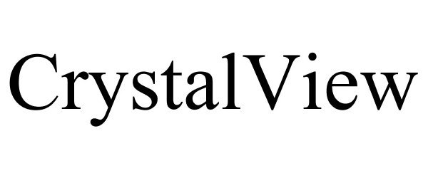 Trademark Logo CRYSTALVIEW