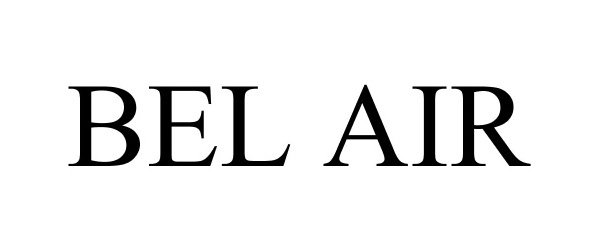 Trademark Logo BEL AIR