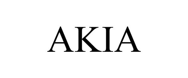 Trademark Logo AKIA