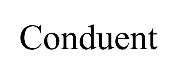 Trademark Logo CONDUENT