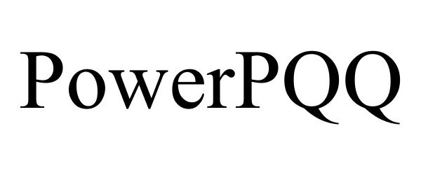 Trademark Logo POWERPQQ