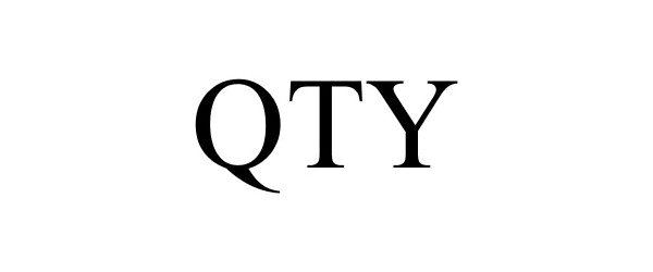 Trademark Logo QTY