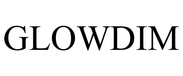 Trademark Logo GLOWDIM