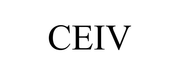Trademark Logo CEIV