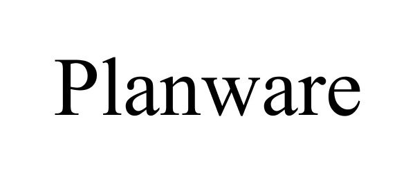 Trademark Logo PLANWARE