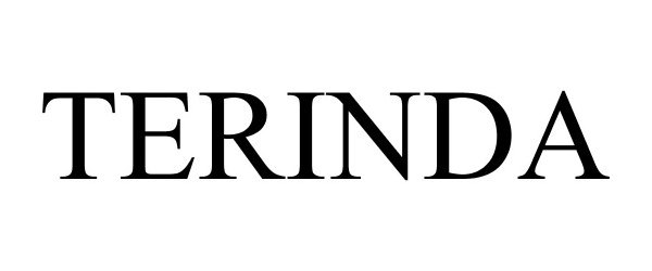 Trademark Logo TERINDA