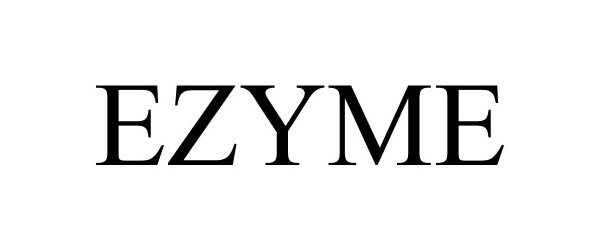 Trademark Logo EZYME