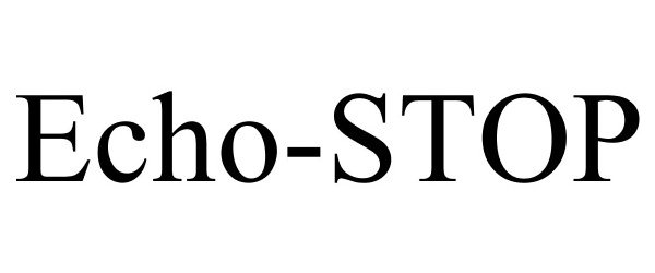 Trademark Logo ECHO-STOP