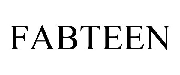 Trademark Logo FABTEEN