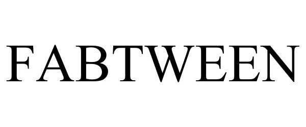 Trademark Logo FABTWEEN